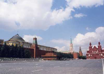 Red Square and the Kremlin, in the heart of Moscow