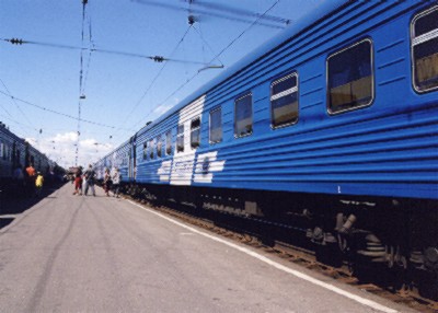 No.9 Train Baikal at Irkutsk Station 