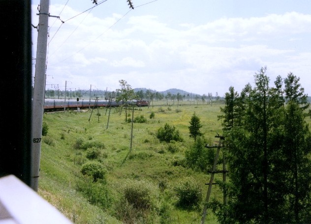 Going through the Siberian plain