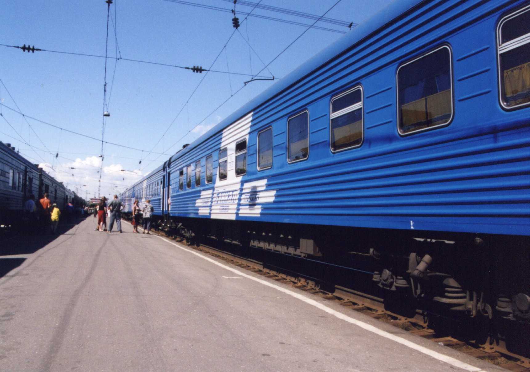 No.9 Train Baikal at Irkutsk Station